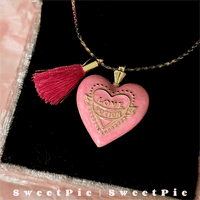 Thumbnail for Pink Barbie Sweetie Pie Pendant Necklace - ArtGalleryZen