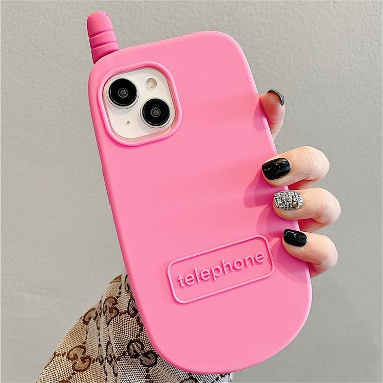 Pink Bowknot Heart Mirror Flip iPhone Case - ArtGalleryZen