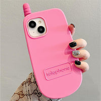 Thumbnail for Pink Bowknot Heart Mirror Flip iPhone Case - ArtGalleryZen