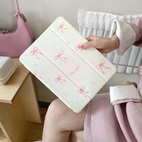 Thumbnail for Pink Bowknot Mirror iPad Case - ArtGalleryZen