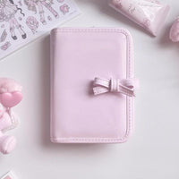 Thumbnail for Pink Bowknot PU Leather A7 Binder Cover - ArtGalleryZen