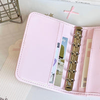 Thumbnail for Pink Bowknot PU Leather A7 Binder Cover - ArtGalleryZen