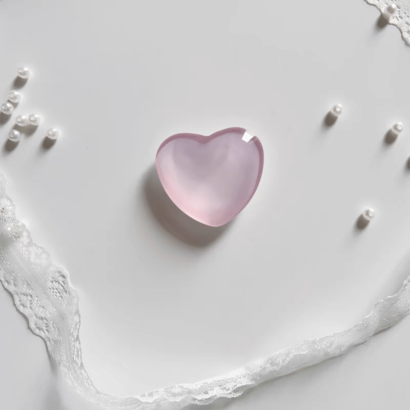 Pink Heart Stand iPhone Case - ArtGalleryZen