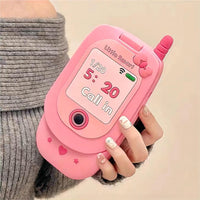 Thumbnail for Pink Heart Star Mirror Flip iPhone Case - ArtGalleryZen