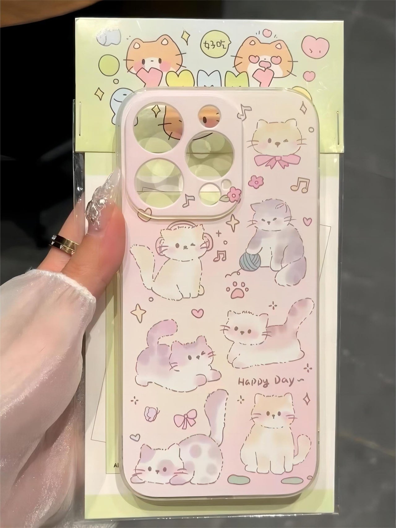 Pink Kitty iPhone Case - ArtGalleryZen