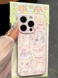 Thumbnail for Pink Kitty iPhone Case - ArtGalleryZen