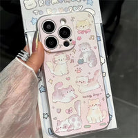 Thumbnail for Pink Kitty iPhone Case - ArtGalleryZen
