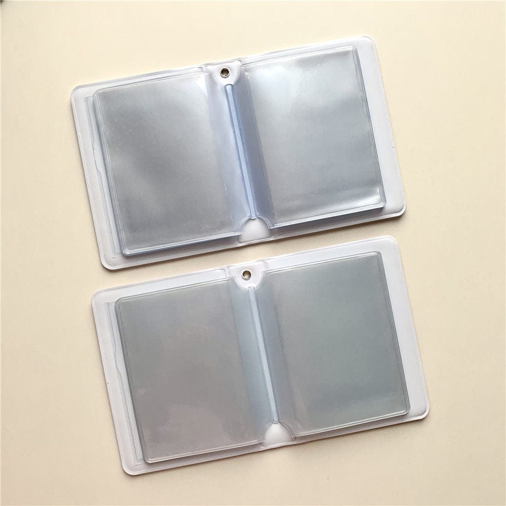 Pink Lace Bowknot Kpop 3 Inch Mini Photocard Album - ArtGalleryZen