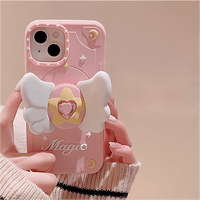 Thumbnail for Pink Magic Moving Wings iPhone Case - ArtGalleryZen