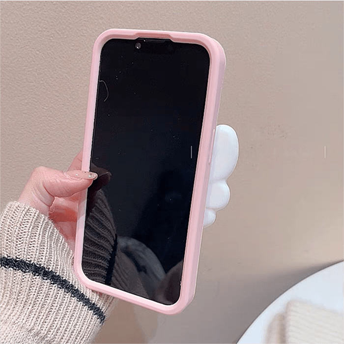 Pink Magic Moving Wings iPhone Case - ArtGalleryZen