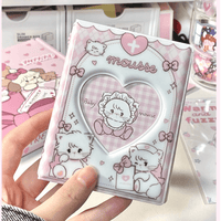 Thumbnail for Pink Mikko Mousse Kpop 3 Inch Mini Photocard Album - ArtGalleryZen