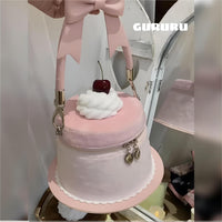 Thumbnail for Pink Plush Strawberry Pudding Tote Bag - ArtGalleryZen