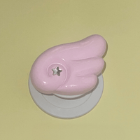 Thumbnail for Pink Polka Dots Angel Wing Magnetic Stand iPhone Case - ArtGalleryZen