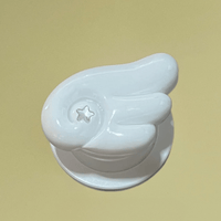 Thumbnail for Pink Polka Dots Angel Wing Magnetic Stand iPhone Case - ArtGalleryZen