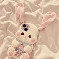 Thumbnail for Pink Rabbit iPhone Case - ArtGalleryZen