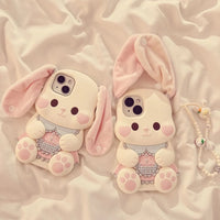 Thumbnail for Pink Rabbit iPhone Case - ArtGalleryZen