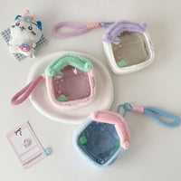 Thumbnail for Plush House Clear Display Keychain Bag Kawaii Doll Holder Pouch - ArtGalleryZen