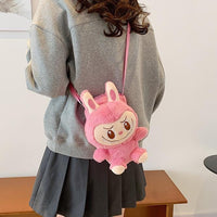 Thumbnail for Plush Labubu Crossbody Bag - ArtGalleryZen