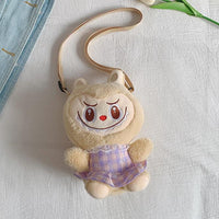 Thumbnail for Plush Labubu Crossbody Bag - ArtGalleryZen