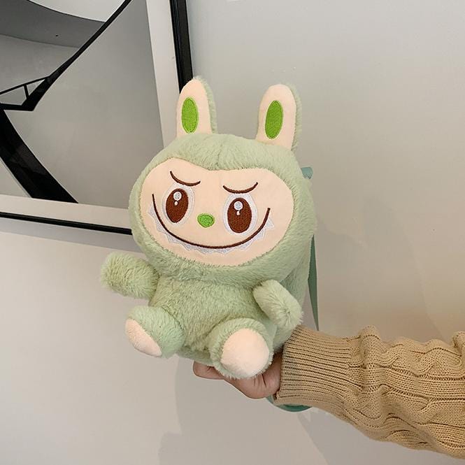 Plush Labubu Crossbody Bag - ArtGalleryZen