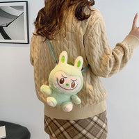 Thumbnail for Plush Labubu Crossbody Bag - ArtGalleryZen