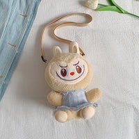 Thumbnail for Plush Labubu Crossbody Bag - ArtGalleryZen