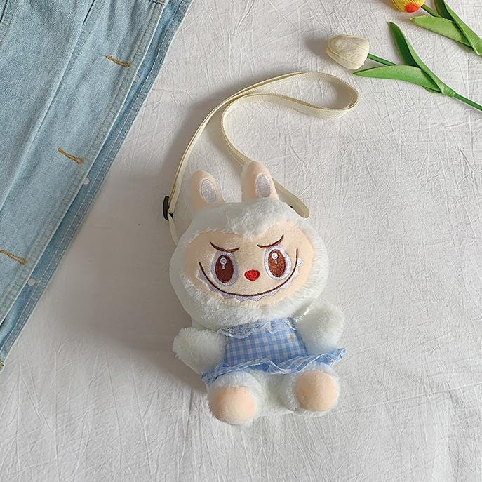Plush Labubu Crossbody Bag - ArtGalleryZen