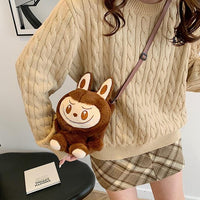 Thumbnail for Plush Labubu Crossbody Bag - ArtGalleryZen