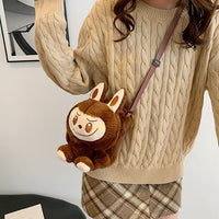 Thumbnail for Plush Labubu Crossbody Bag - ArtGalleryZen