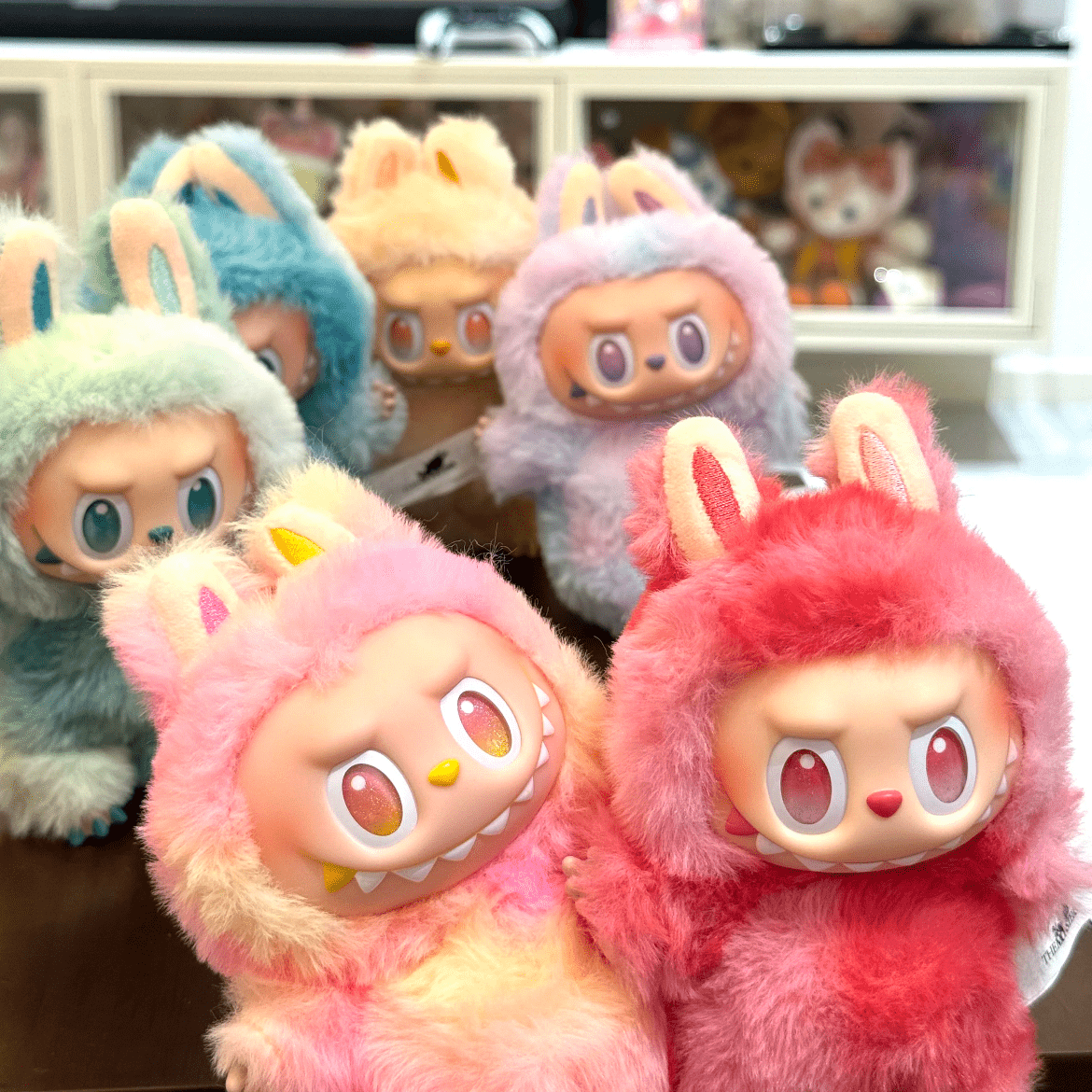 Pop Mart Labubu Big Into Energy Plush Keychain Doll Random Blind Box - ArtGalleryZen