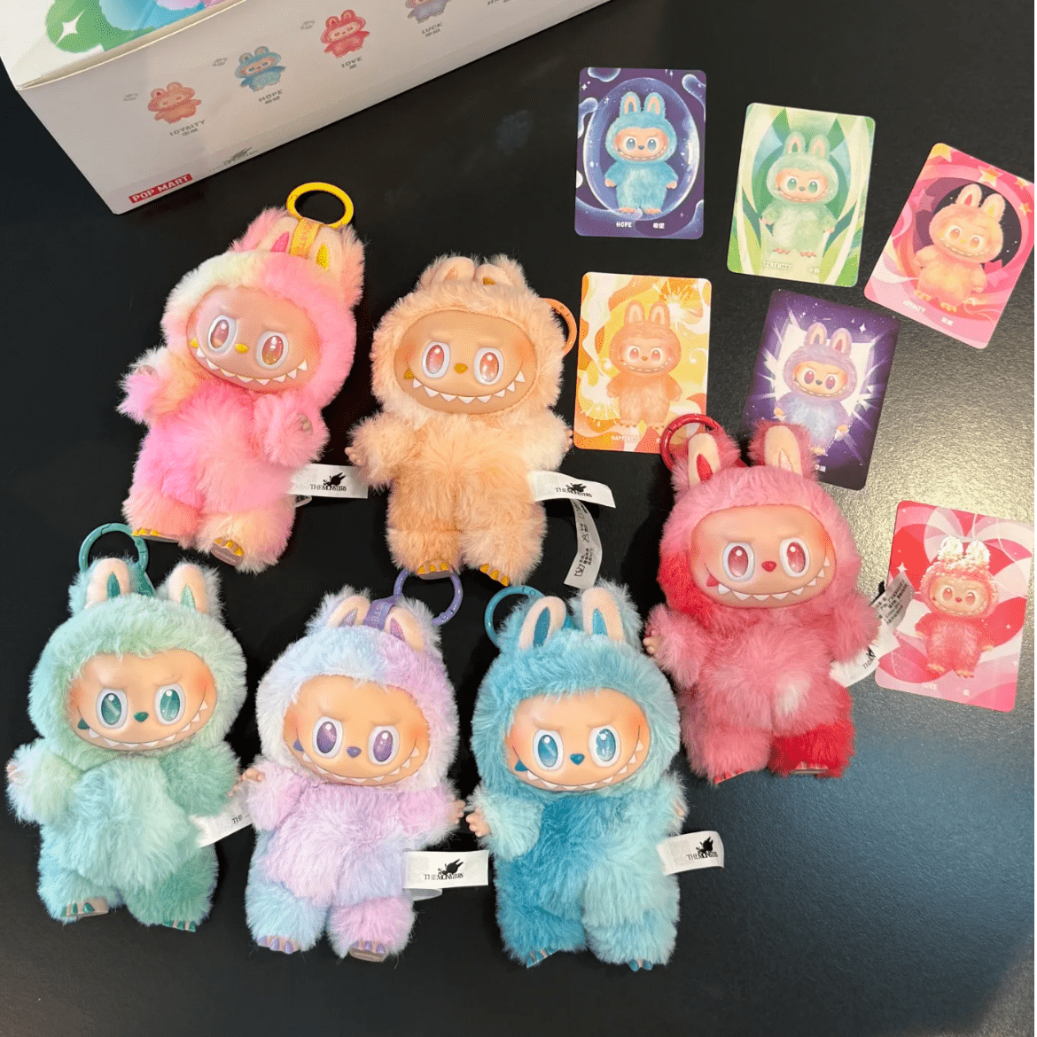 Pop Mart Labubu Big Into Energy Plush Keychain Doll Random Blind Box - ArtGalleryZen