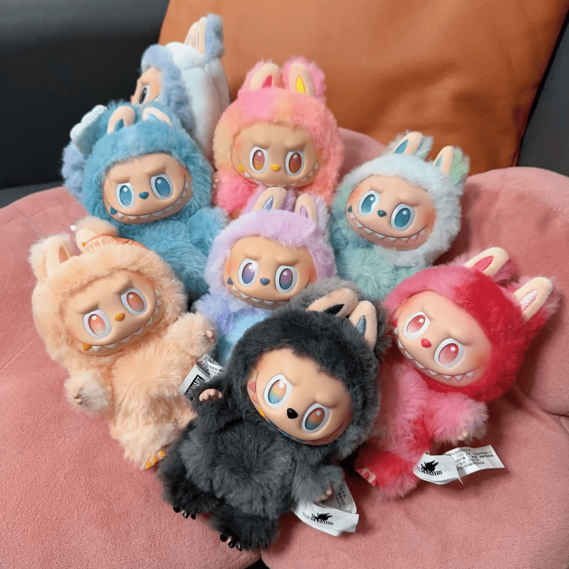 Pop Mart Labubu Big Into Energy Plush Keychain Doll Random Blind Box - ArtGalleryZen