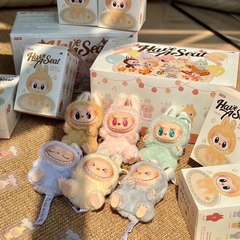Pop Mart Labubu The Monsters Plush Keychain Doll Random Blind Box - ArtGalleryZen