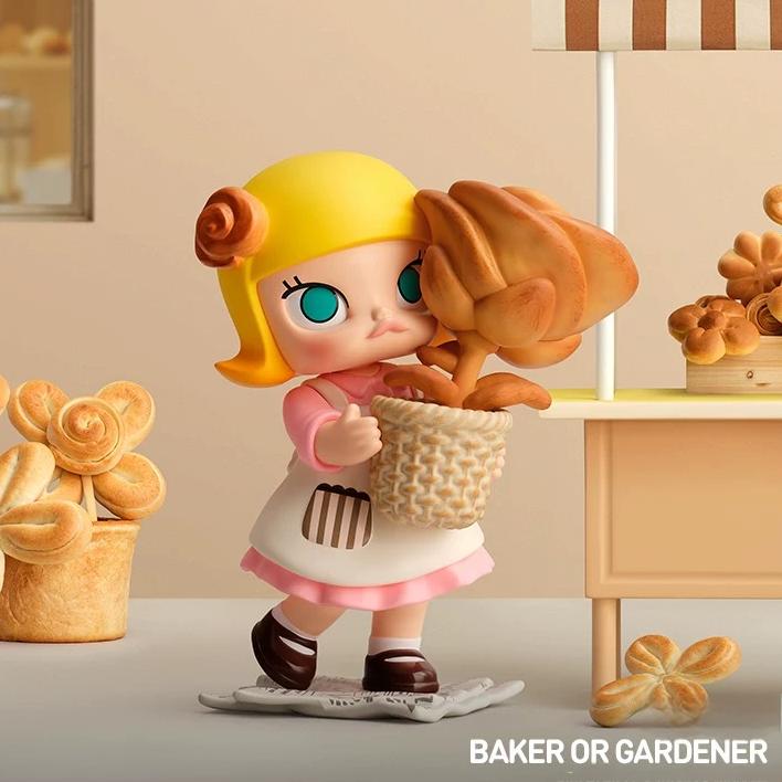 POP MART Molly Bread Head Series Random Blind Box - ArtGalleryZen