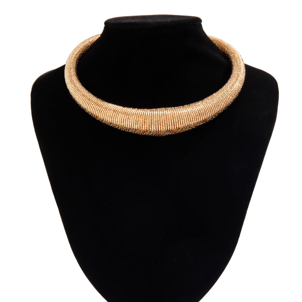 Punk Spring Metal Thick Chokers Collar Necklace - ArtGalleryZen