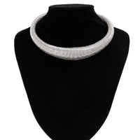 Thumbnail for Punk Spring Metal Thick Chokers Collar Necklace - ArtGalleryZen