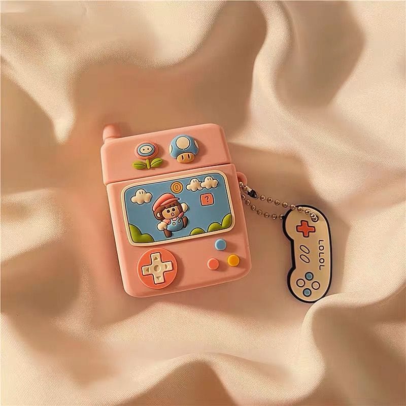 Retro Classical Super Mario AirPods Earphone Case - ArtGalleryZen