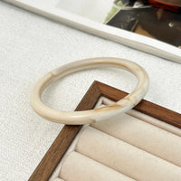 Thumbnail for Retro Irregular Resin Bangle Bracelet Set - ArtGalleryZen