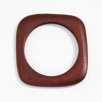 Thumbnail for Retro Square Wood Bangle Bracelet