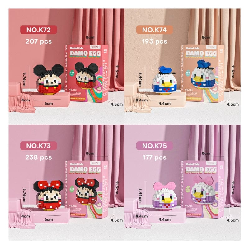 Sanrio and Disney LEGO Compatible Assembly Building Blocks - ArtGalleryZen