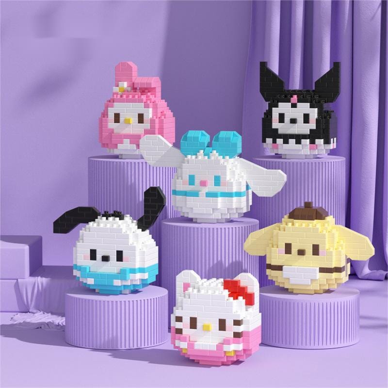 Sanrio and Disney LEGO Compatible Assembly Building Blocks - ArtGalleryZen