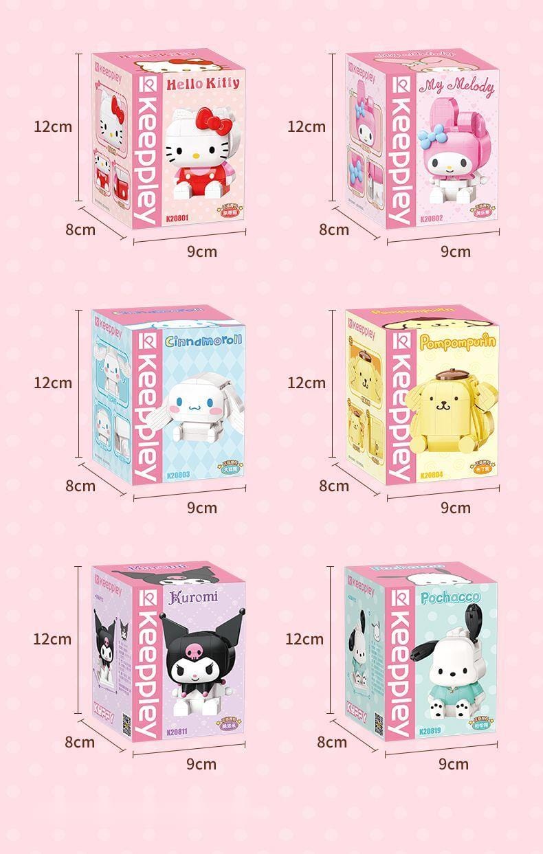 Sanrio Authorized LEGO Compatible Assembly Building Bricks - ArtGalleryZen