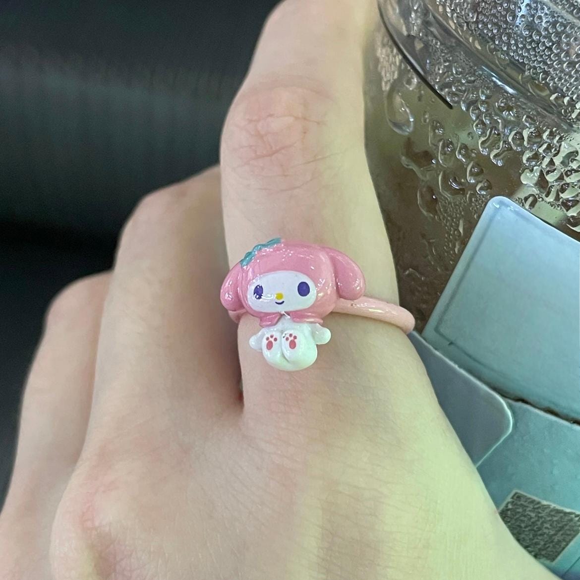 Sanrio Enamel My Melody Open Ring