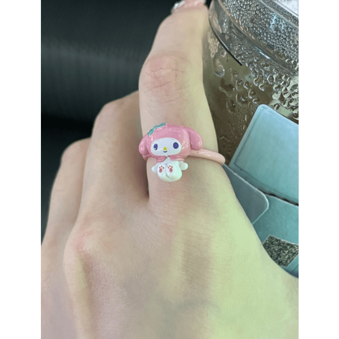 Sanrio Enamel My Melody Open Ring