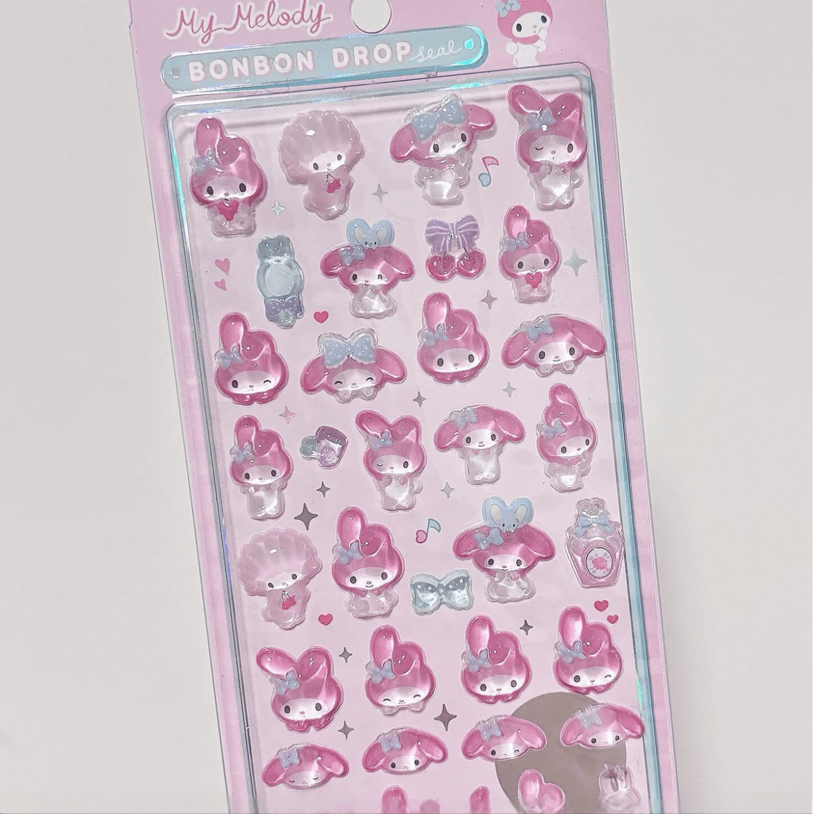 Sanrio Hello Kitty Cinnamoroll Crystal 3D DIY Decoration Stickers - ArtGalleryZen