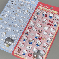 Thumbnail for Sanrio Hello Kitty Cinnamoroll Crystal 3D DIY Decoration Stickers - ArtGalleryZen