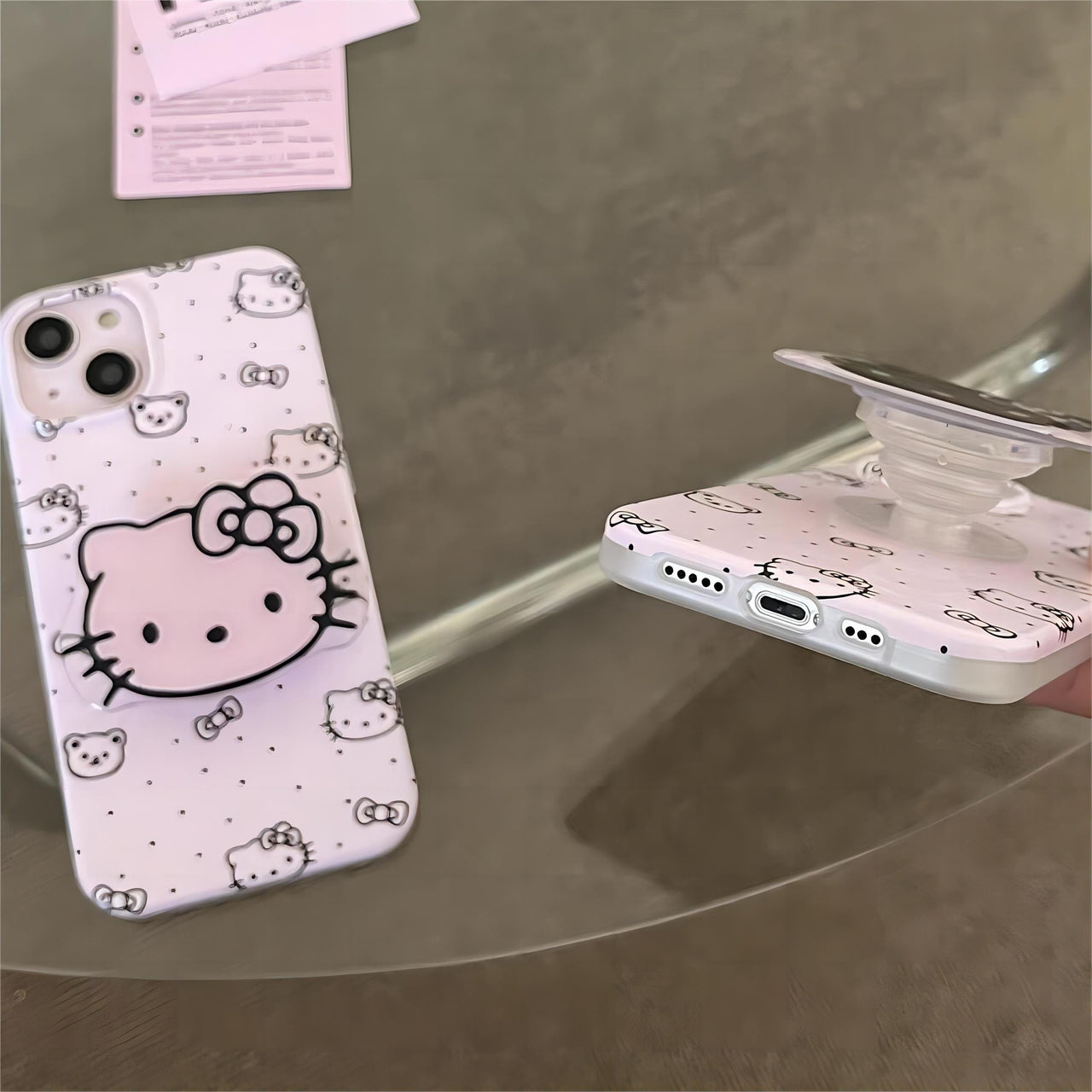 Sanrio Hello Kitty iPhone Case With Stand - ArtGalleryZen