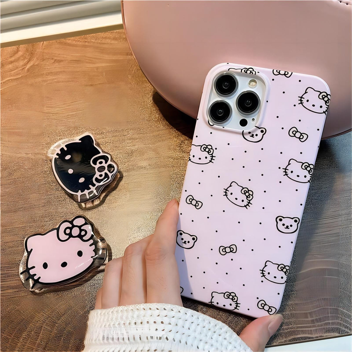 Sanrio Hello Kitty iPhone Case With Stand – ArtGalleryZen