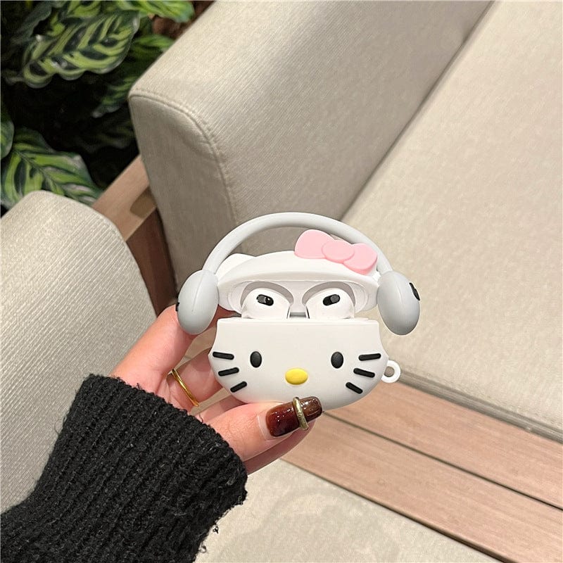 Sanrio Hello Kitty Silicone AirPods Earphone Case - ArtGalleryZen