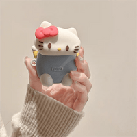 Thumbnail for Sanrio Hello Kitty Sleeping On Tummy AirPods Earphone Case - ArtGalleryZen